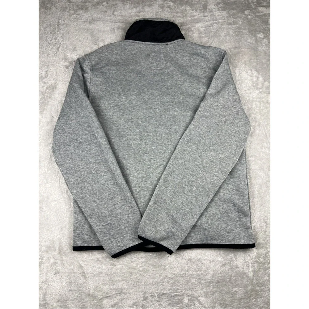 Akademiks Black Gray Fleece Mentality Jeanius Jacket Men’s Size S